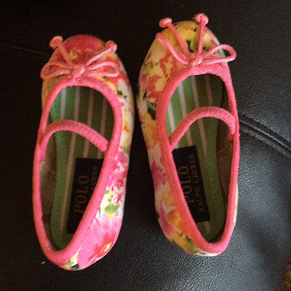 Polo Ralph Lauren baby girl shoes size 4
